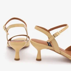 Angel Alarcon Beige Sling Back|26040BGE
