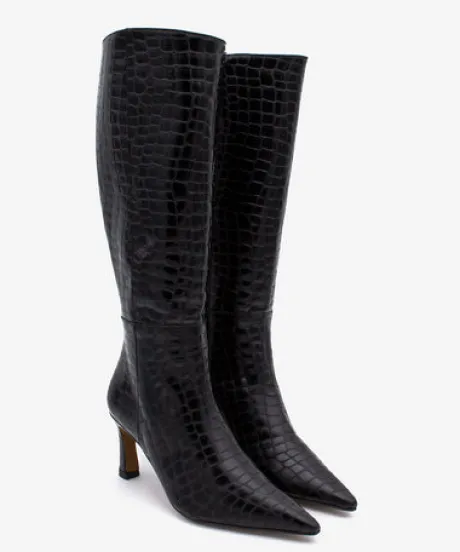 Angel Alarcon 25619CROBK- Tall Boot.