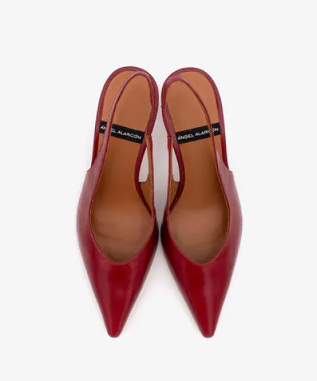 Angel Alarcon Rubi Red Sling Back|26023RUBI