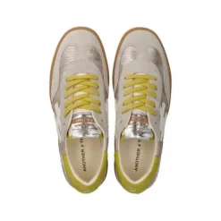 Another Trend Silver and Yellow Trainer |A032C1E3