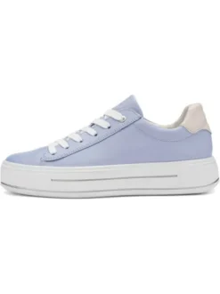 Ara Baby Blue Wide Fit Platform Trainer|122300382