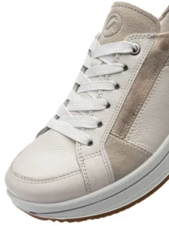 Ara Beige Wide Fit Trainer|122751209
