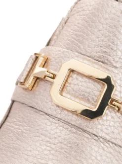 Ara Light Gold Wide Fit Loafer|122552808