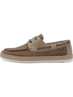 Ara Mocha Comfort Boat Shoe|112090114