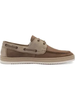 Ara Mocha Comfort Boat Shoe|112090114