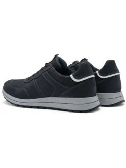 Ara Navy Wide Fit Trainer|112452322