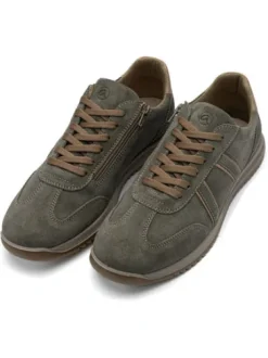 Ara Olive Green Comfort Trainer| 112050215