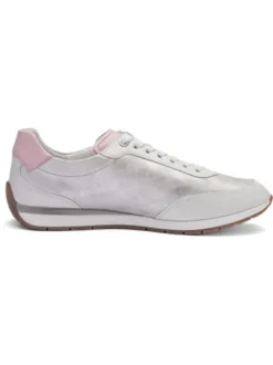 Ara Silver and Dusty Pink Trainer|125090404