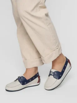 Ara White, Red and Blue Slip On|122770409