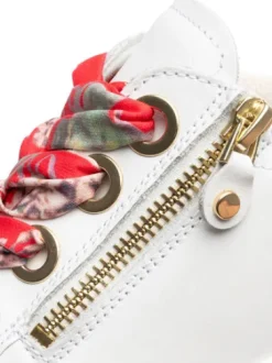 Ara White Wide Fit Trainer|123458779O