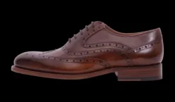 Barker Liffey Brown Brogue Formal Shoe