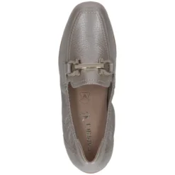 Caprice Metallic Stone Soft Leather Loafer|924654219