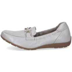 Caprice Pearl White ComfortLoafer|924654131