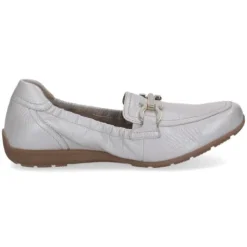 Caprice Pearl White ComfortLoafer|924654131