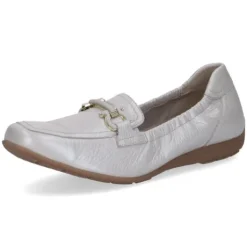 Caprice Pearl White ComfortLoafer|924654131