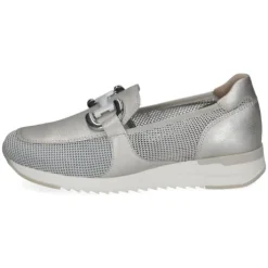 Caprice Silver Comfort Loafer|924536960