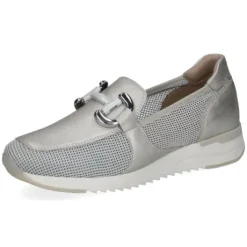 Caprice Silver Comfort Loafer|924536960