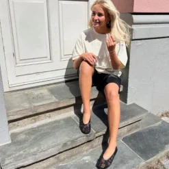 Copenhagen Black Net Ballerina|CS8600BLK