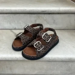 Copenhagen Leo Print Platform Sandal| CS8340