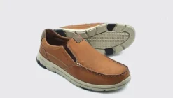 Dubarry Brown Comfort Slip On|BOSTON02
