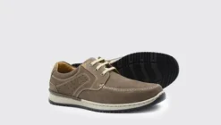 Dubarry Taupe Casual Laced Up|BUDDY90