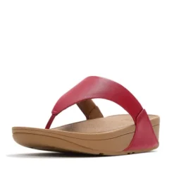 Fitflop Burnt Berry Leather Toe Post|I88D47