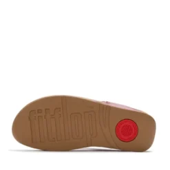 Fitflop Burnt Berry Leather Toe Post|I88D47