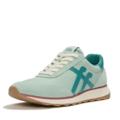 Fitflop Mint Whisper Retro Trainer|A5PE09