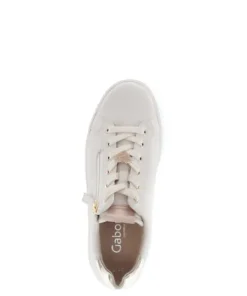 Gabor Beige Comfort Platform Trainer|8639653