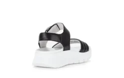 Gabor Black Platform Strap Sandal|8461027