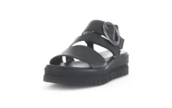 Gabor Black Strap Platform Sandal|8462727