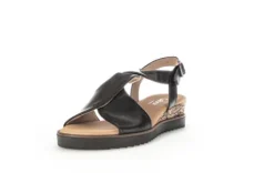 Gabor Black Strap Sandal|8275127