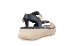 Gabor Brown and Leo Print Wedge Sandal|8459314