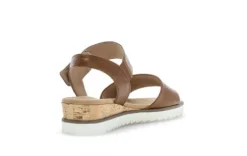 Gabor Brown Strap Sandal| 8275053