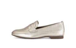 Gabor Gold Flat Loafer|8521362