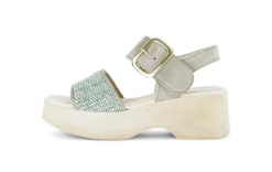 Gabor Green Platform Sandal|8452641