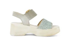 Gabor Green Platform Sandal|8452641
