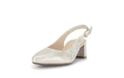 Gabor Leo Print Golg Sling Back|8226092