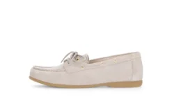 Gabor Light Beige Suede Slip On|8520012