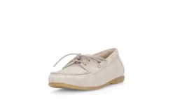 Gabor Light Beige Suede Slip On|8520012