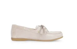 Gabor Light Beige Suede Slip On|8520012