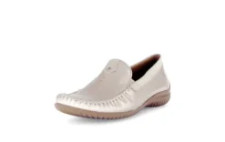 Gabor Light Gold Wide Fit Slip On|8609082