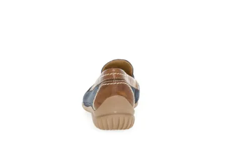 Gabor Navy and Tan Comfort Slip On|8609046B