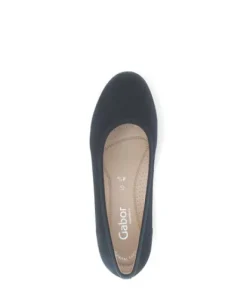 Gabor Navy Mini Wedge Pump|8264146