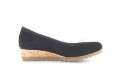 Gabor Navy Mini Wedge Pump|8264146