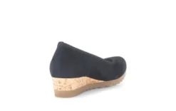 Gabor Navy Mini Wedge Pump|8264146
