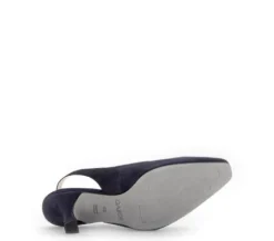 Gabor Navy Nubuck Sling Back|8151016