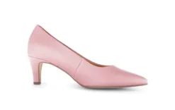 Gabor Pink Leather Pump|8139020