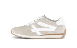 Gabor Soft Beige Suede Trainer |8655633