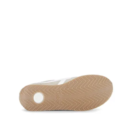 Gabor Soft Beige Suede Trainer |8655633
